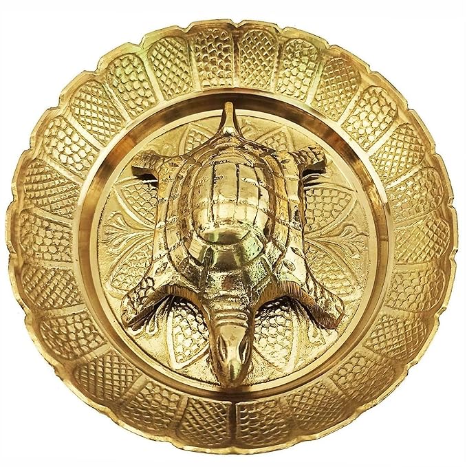 Brass Turtle Mini with Tray Brass Turtle Mini with Tray